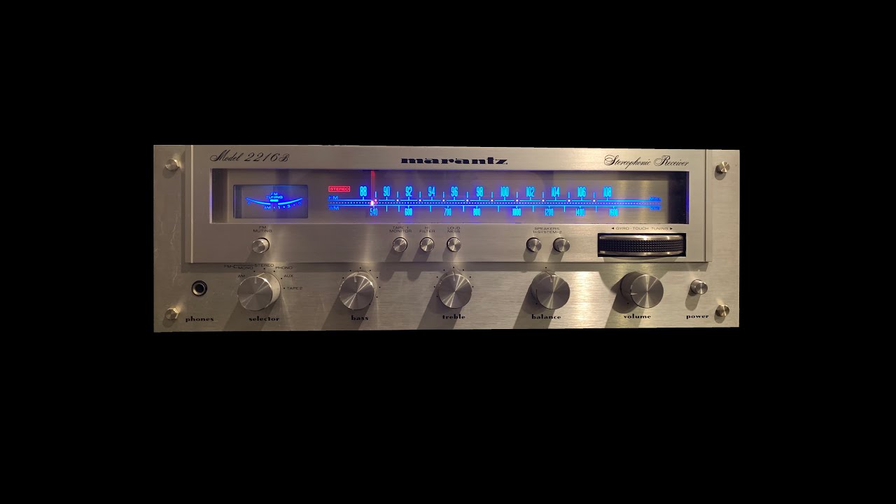 Marantz 2216B Receiver II - Thump Noise Repair and Bias Adjustments