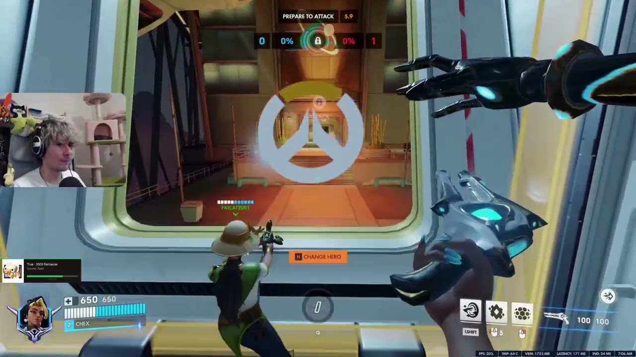 MOST DMG DONE! ColourHex Pro tank Gameplay Overwatch Archive
