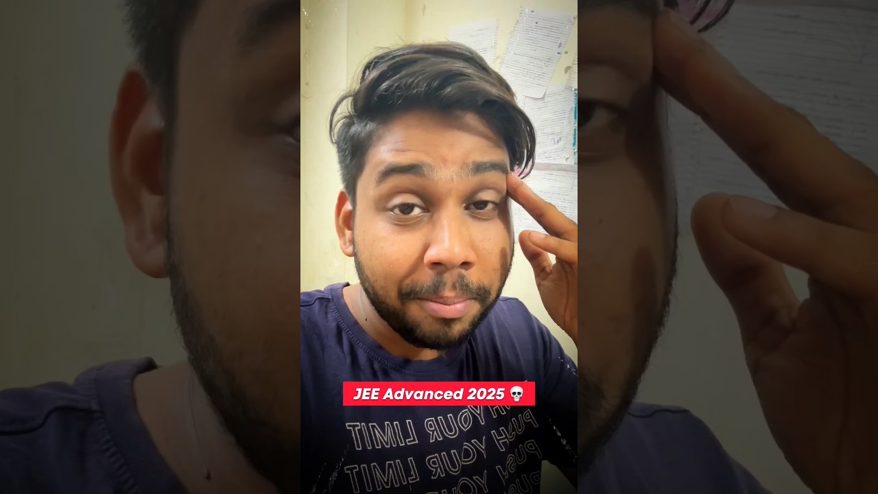 wtf 💀 JEE Advanced 2025 🗿 Paper Review ! JEE 2026 #jee #shorts