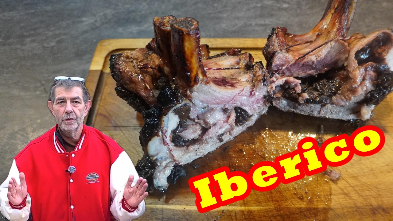 Bone In Iberico ( Karree ) Rollbraten Mecklenburger Art. Schnell und einfach zubereitet.