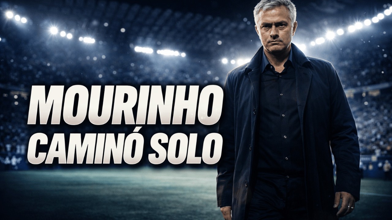 Mourinho Ignoró a 78 000 Personas y Caminó Solo al Túnel