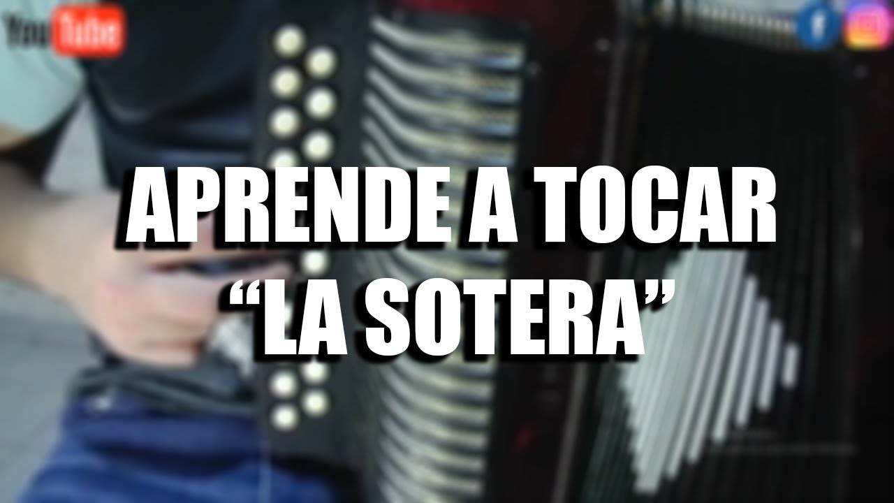 La sotera | Tutorial de acordeón #79.