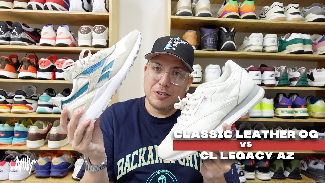 Reebok Classic Leather OG vs Reebok CL Legacy Az pasado y futuro 💯
