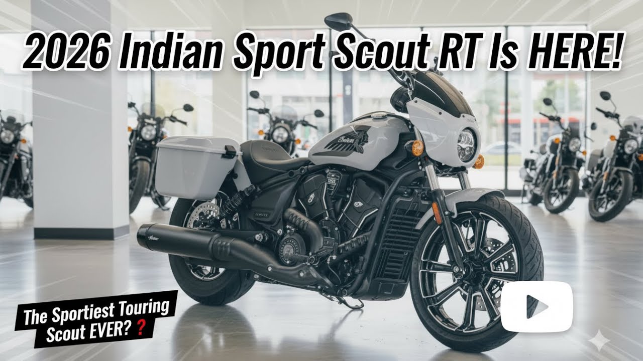 2026 Indian Sport Scout RT Is HERE! The Sportiest Touring Scout EVER?