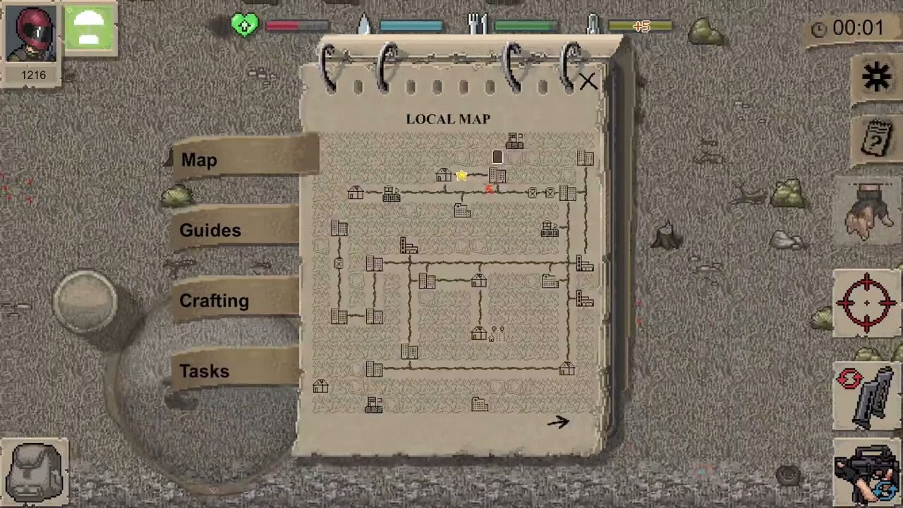 Mini Dayz Doing a mission then killing Bandits Expert Mode Island 3