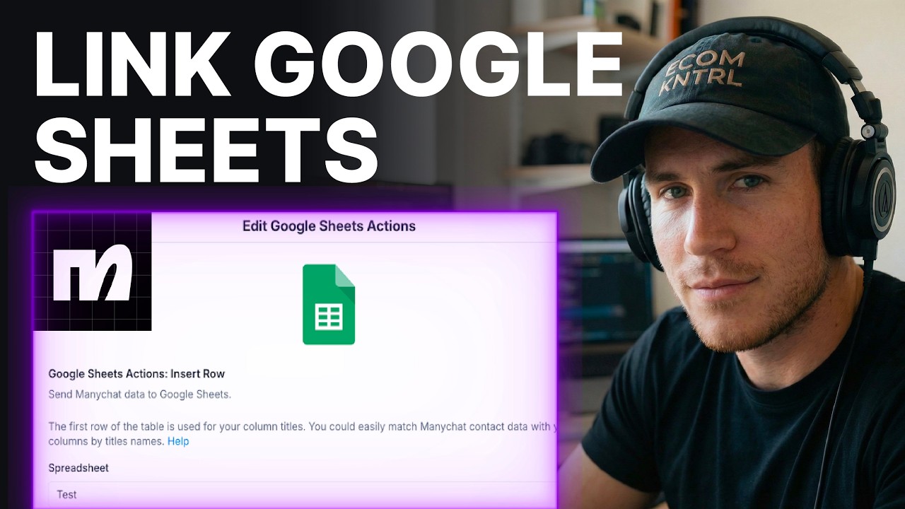 How To Link Google Sheets With ManyChat (2026) | Integration Setup