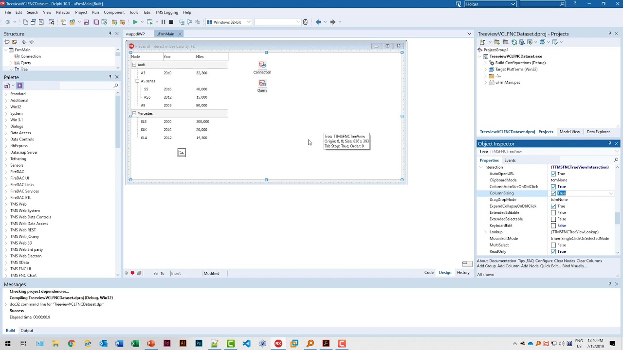 TMS FNC TreeView component (part 4): Icons - Columns