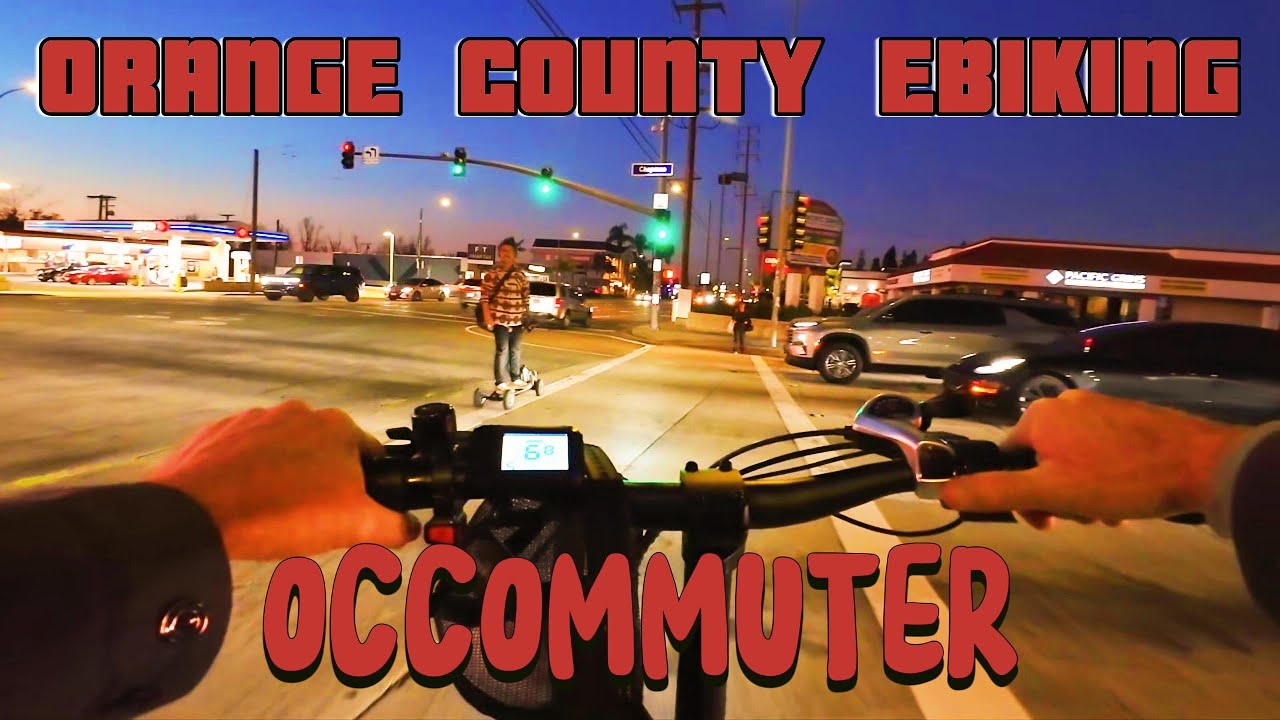 eBike POV Commute Home OC California 