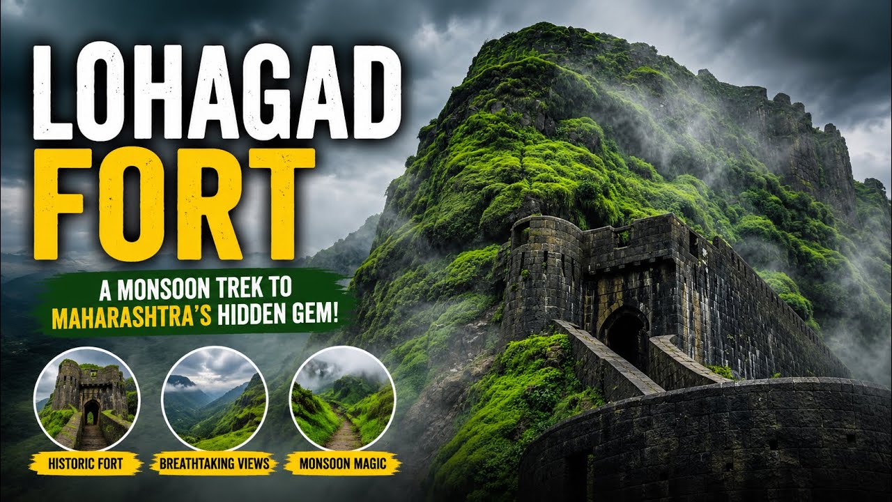 ⛰️Lohagad Fort : All information about Lohgad Fort | किल्ले लोहगड  🚩