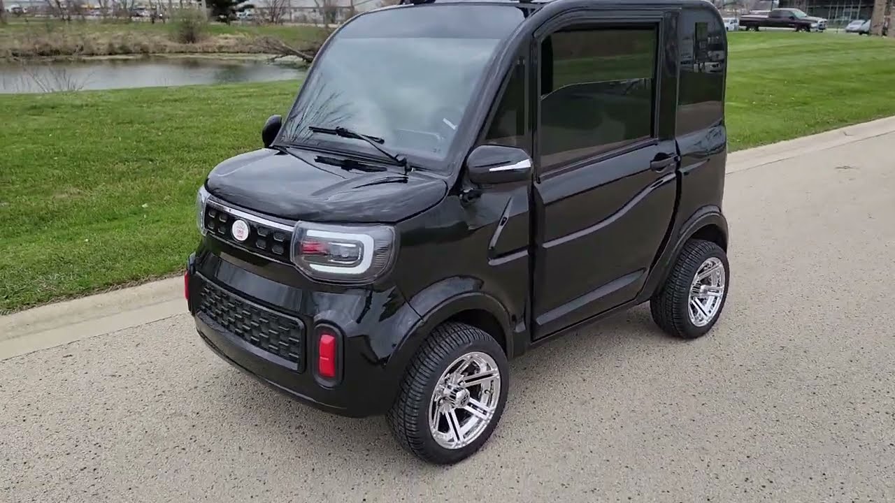 Гольф-кар Coco Coupe Street Legal, полностью укомплектованный, продается эксклюзивно на SaferWhol...