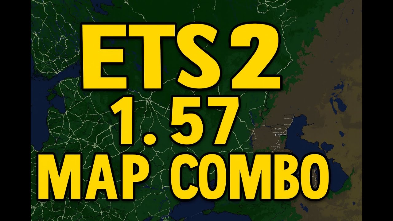 ETS2 Map Combo 1.57 mit 51 Mods
