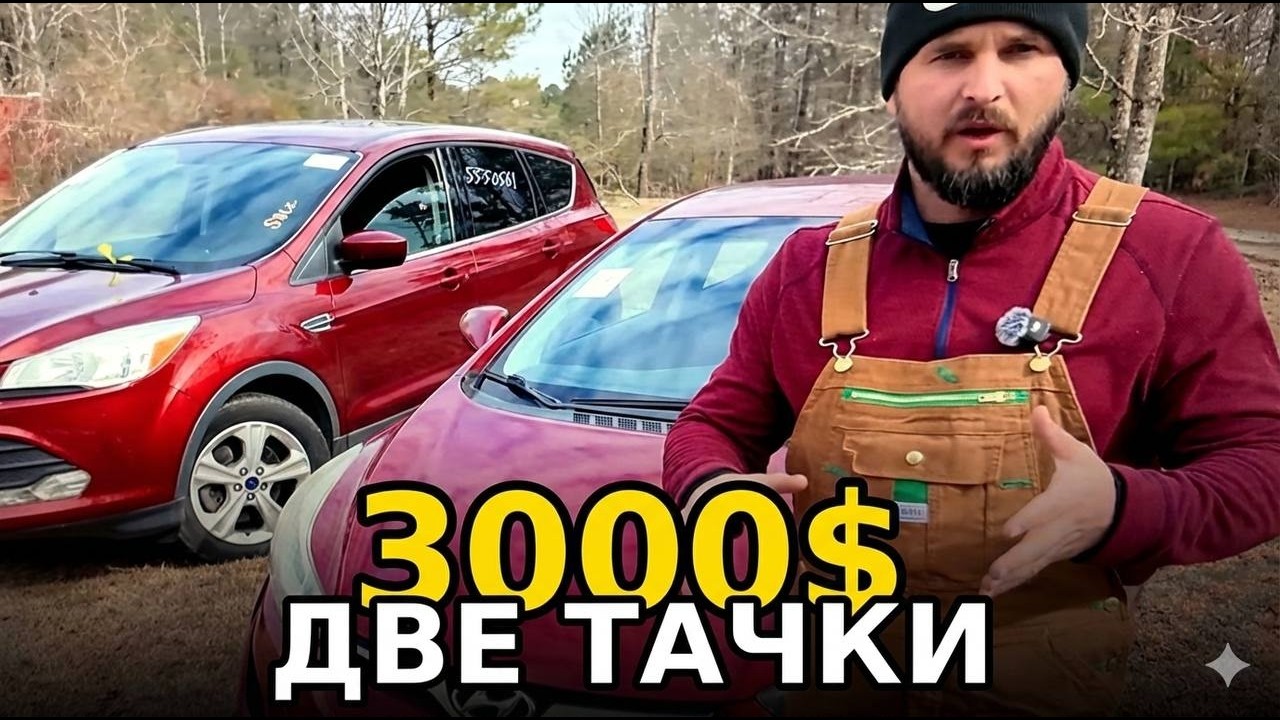две тачки за 3000$. Аукцион. Немного будней.