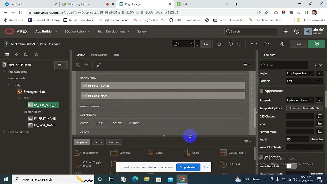 Oracle Apex Project Wise Learning. Class-02