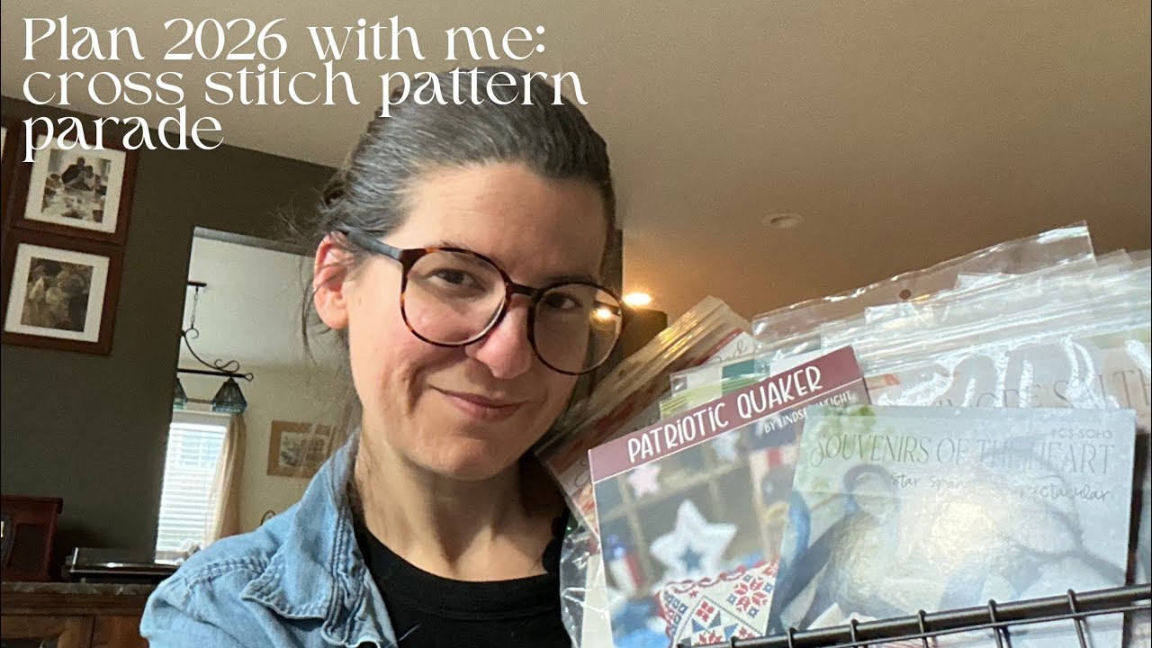 Flosstube extra 2: pattern collection, kitted projects and project planning