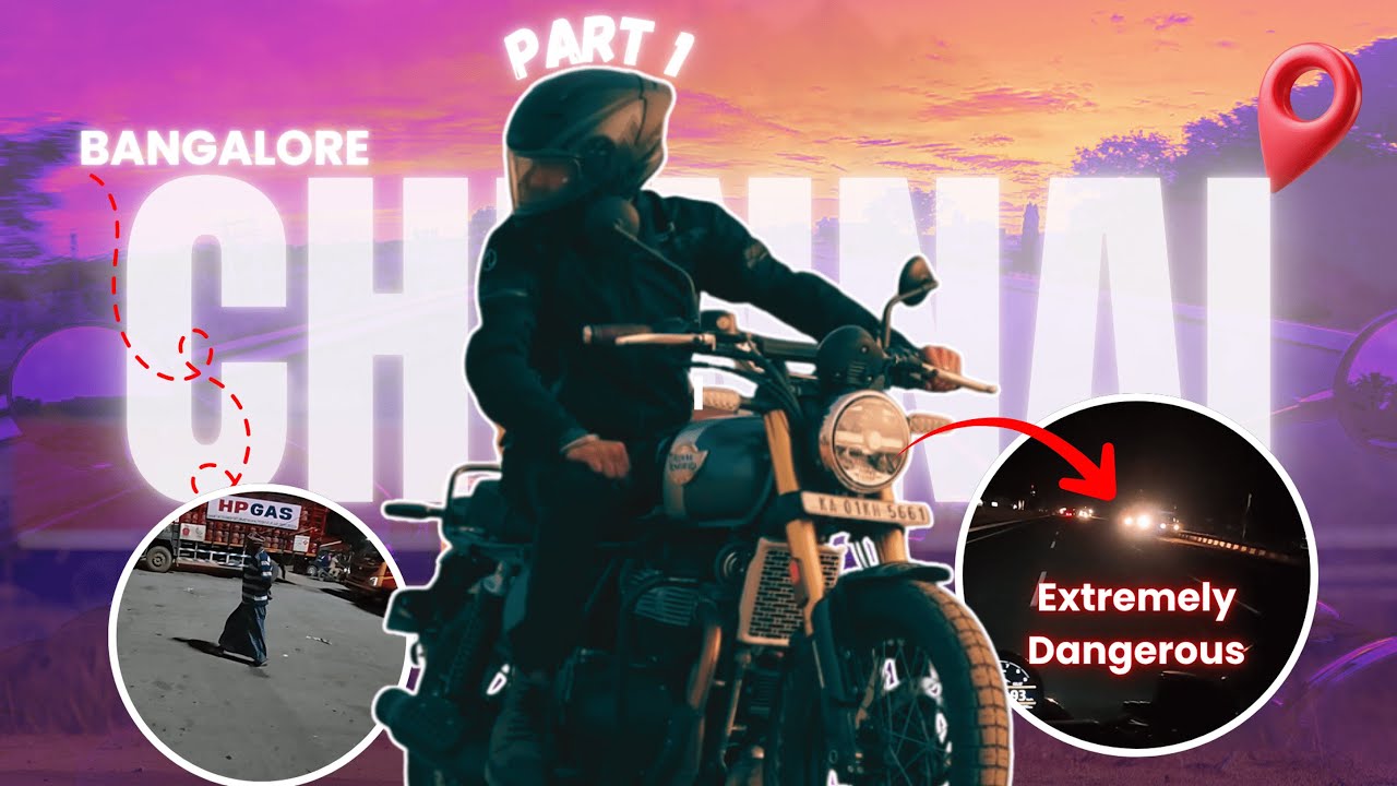Bangalore to Chennai on Bear 650 | Part 1 | Vlog #5 | #bear650 #royalenfield #motovlog #bikeride