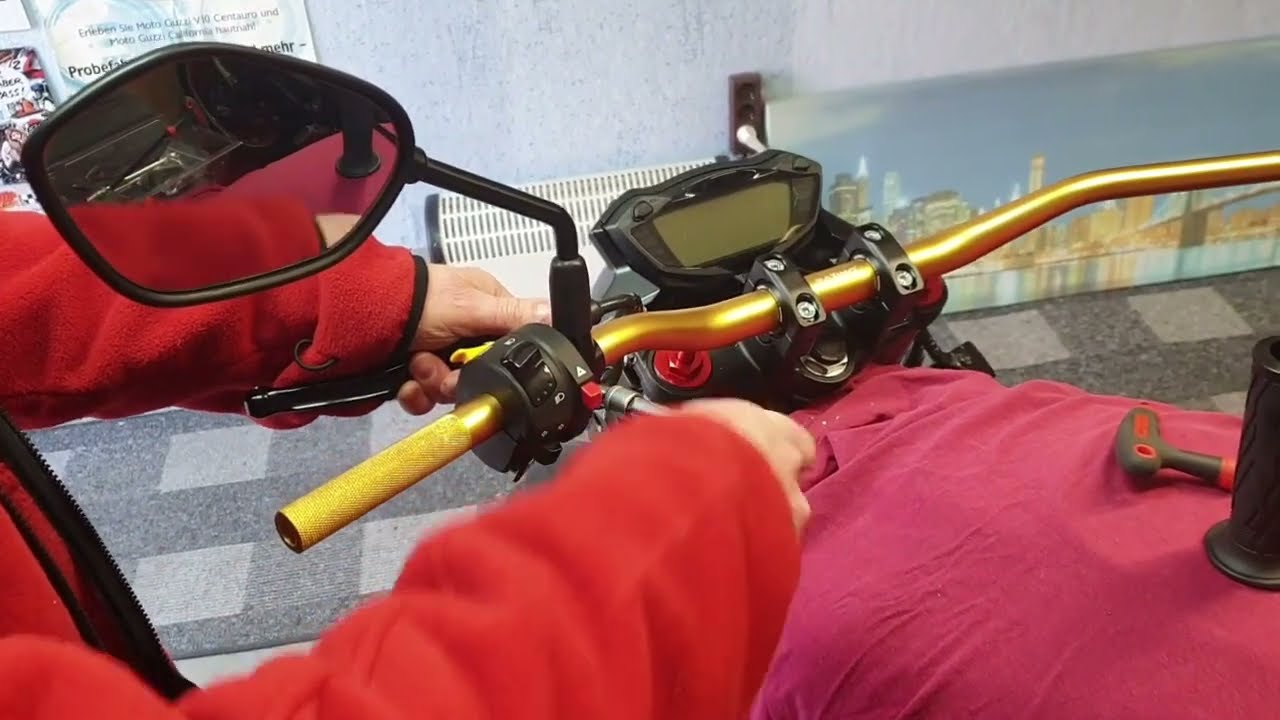 Suzuki SV 650 2020 Lenker- und Gabelumbau