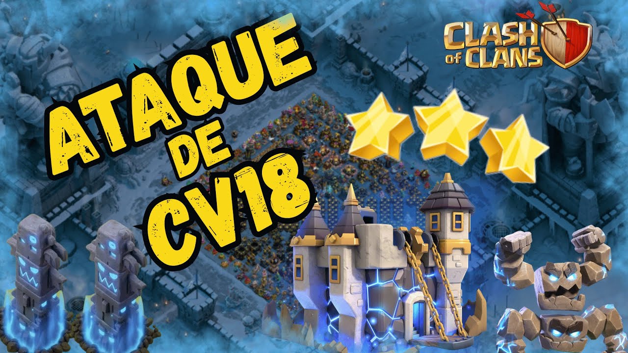 ATAQUE DE CV18 NO CLASH OF CLÃNS