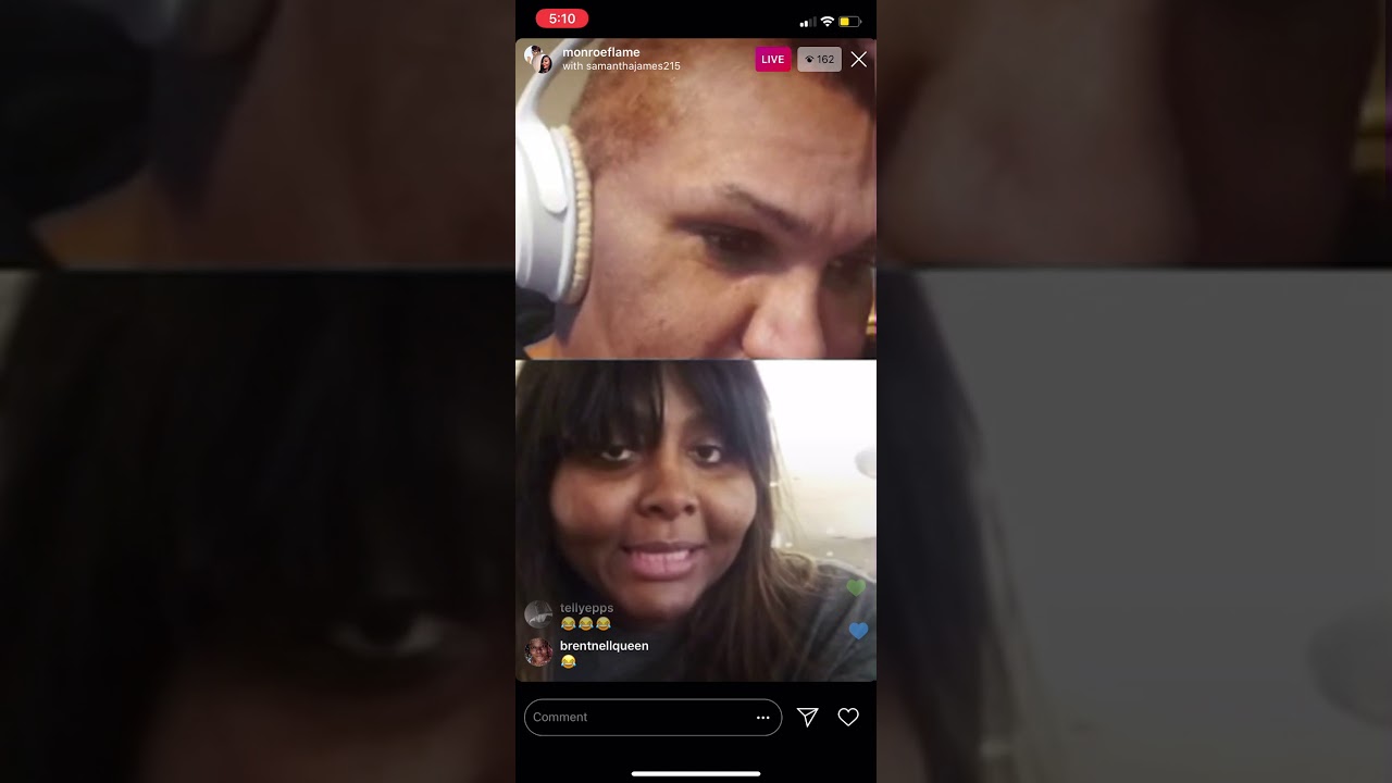 Flame Monroe sets the record str8 followers go in on Funky Dineva also she said my screen name plus!