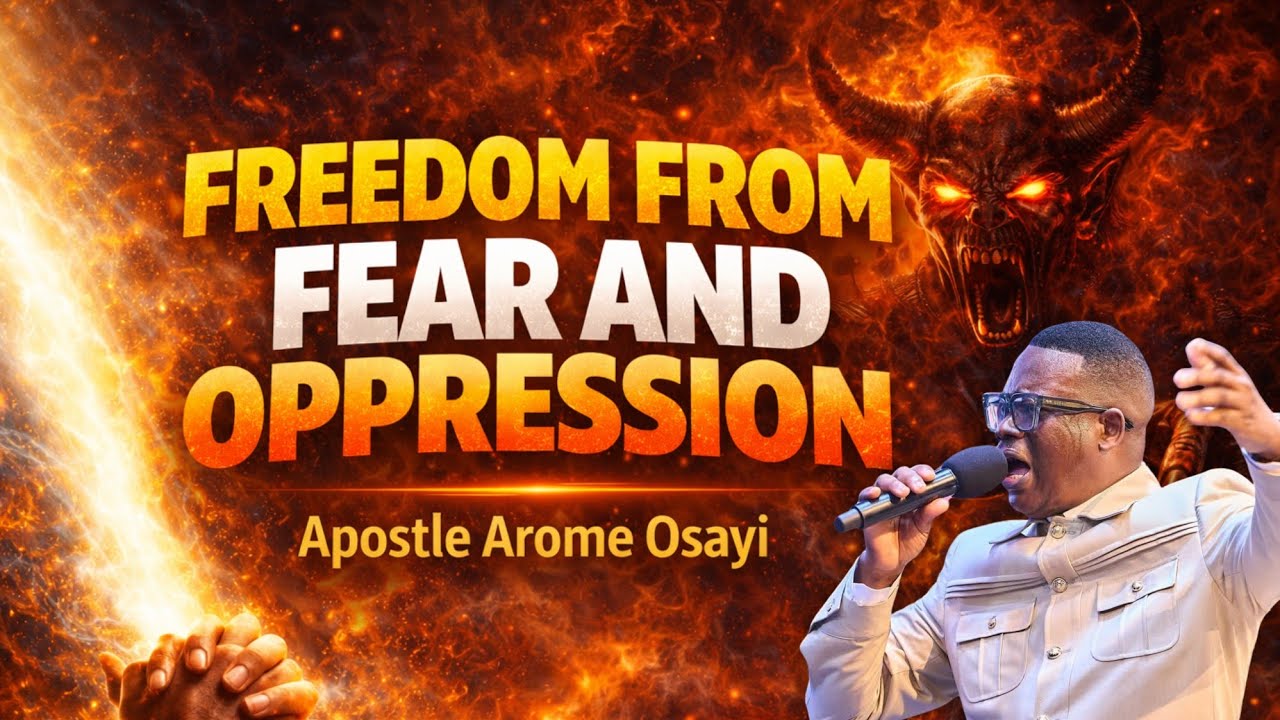 FIERY PRAYER AGAINST THE SPIRIT OF FEAR AND OPPRESSION || HEAVY PRAYER CHARGE || APOSTLE AROME OSAYI