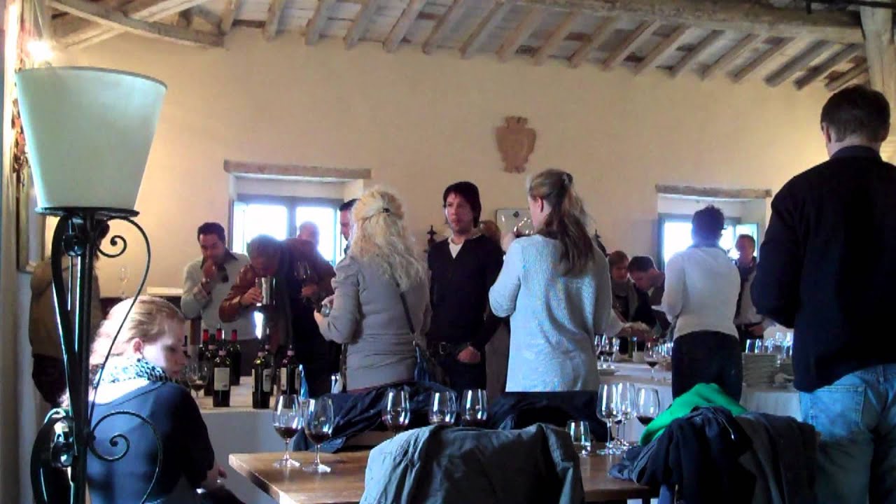 Deutsche Wein- und Sommelierschule zu Besuch bei Castel Giocondo di Marchesi de Frescobaldi