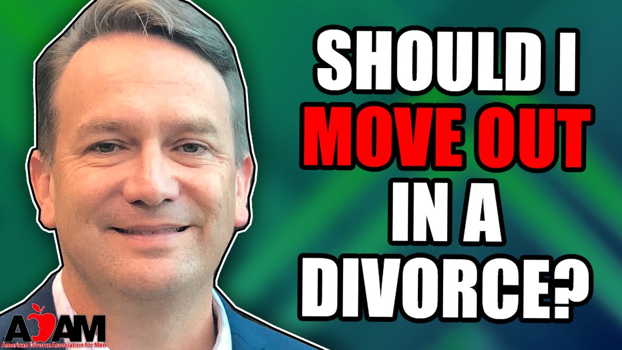 Should a Man in Michigan Move Out of the House in a Divorce?