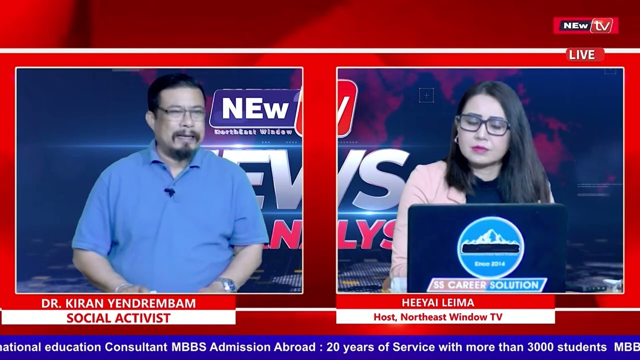 EXPERT: DR. KIRAN YENDREMBAM SOCIAL ACTIVIST ON 𝐍𝐄𝐖𝐒 𝐀𝐍𝐀𝐋𝐘𝐒𝐈𝐒