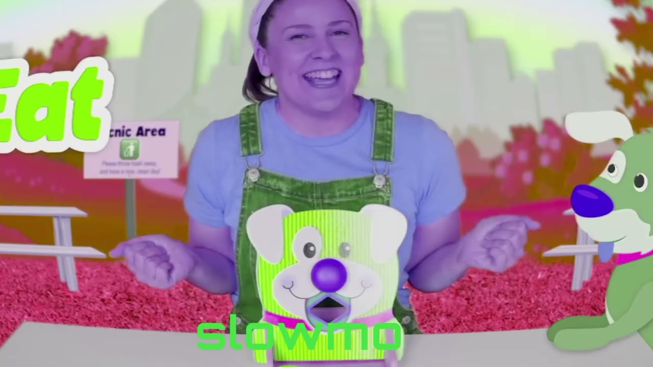 (Ms Rachel teach the dog how to eat)/Sparta pitch/ Sponsored by: Gamavision Csupo effects