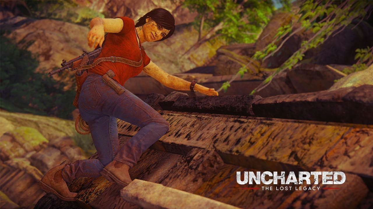 Outskirts Ruins - Stealth Gameplay / No HUD - Uncharted: The Lost Legacy