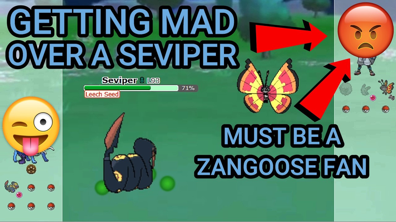 Getting Mad Over A Seviper! (Pokemon Showdown Random Battles Blitz) (High Ladder)
