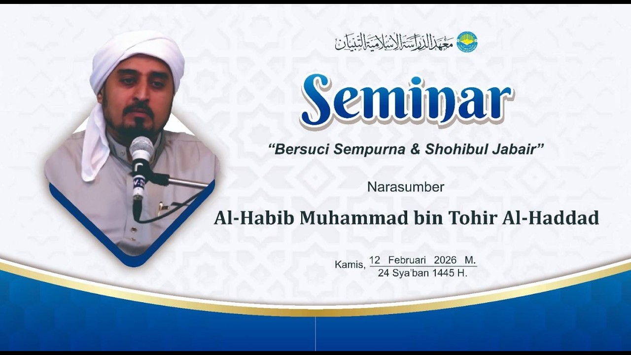 🔴LIVE | Seminar Dengan Tema 