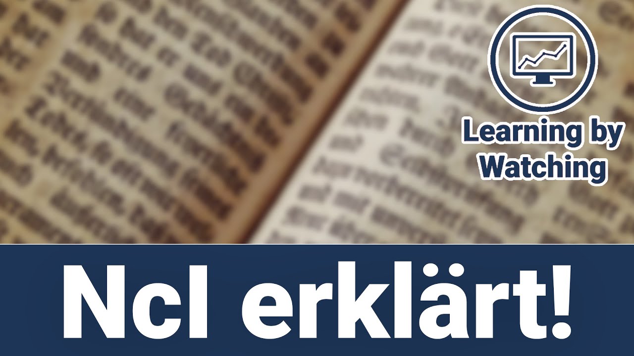 NcI einfach erklärt!