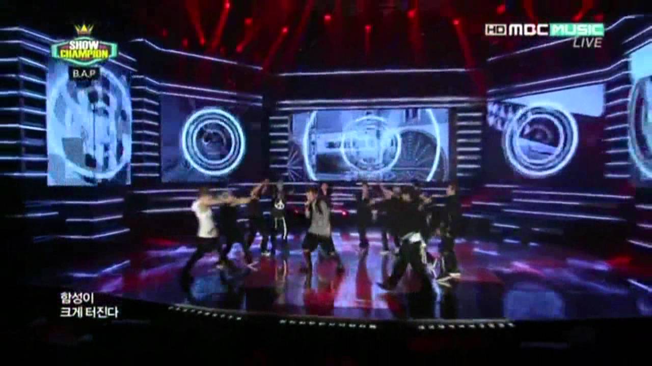 [ENG/HD] 120724 Show Champion B.A.P Cuts (Interview + No Mercy)