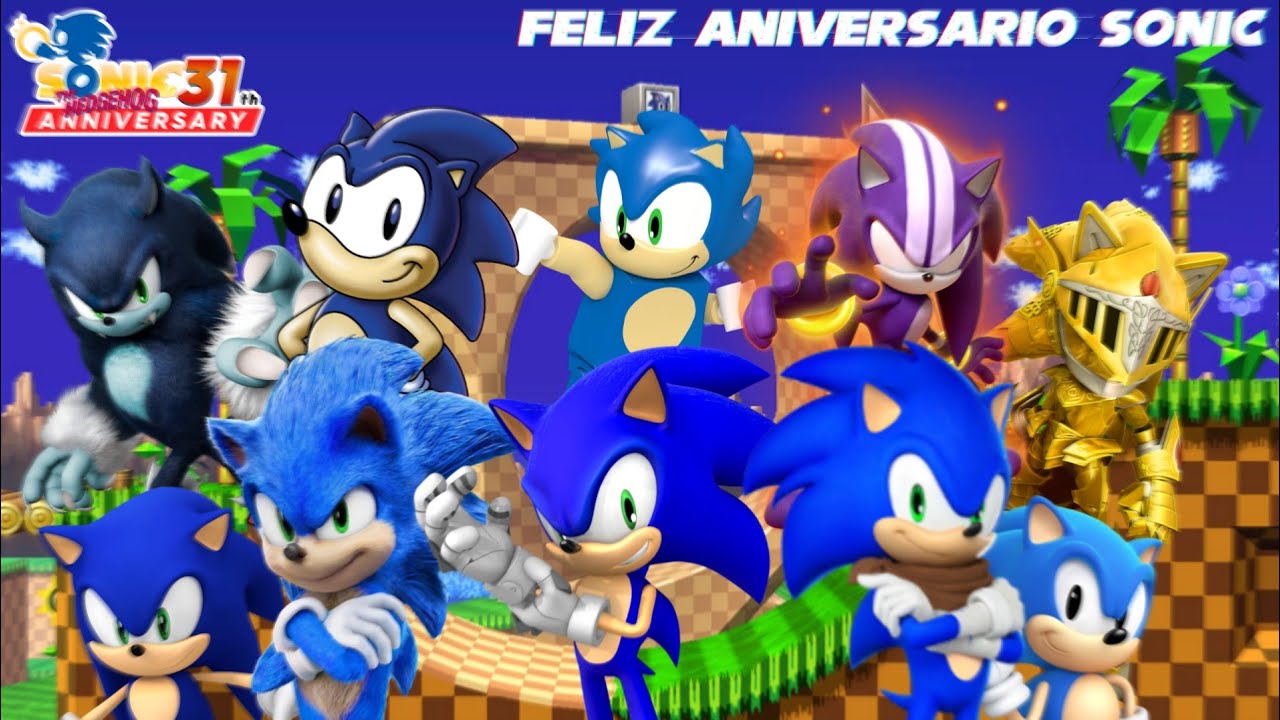 Sonic 31th Anniversary Tribute - Logo Crossover