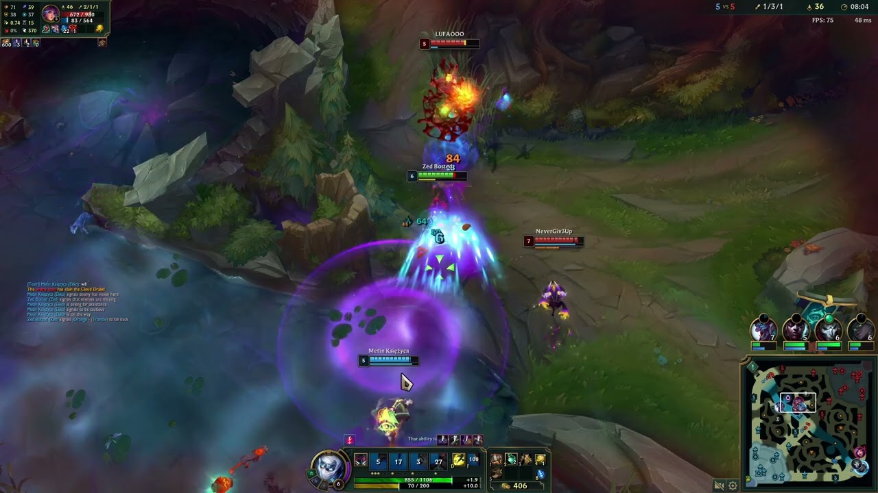 Zed vs Vex S1  Nie lubie tego championa