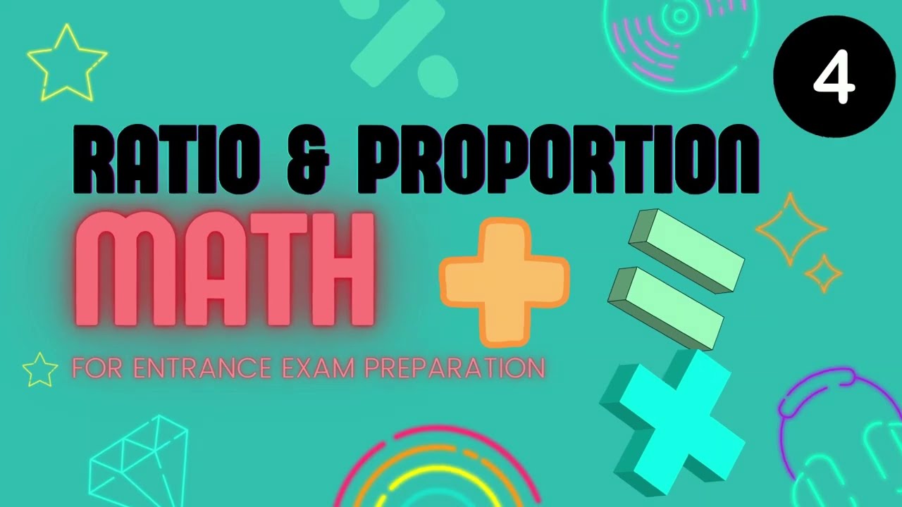 Part 1: Top 5 Math's Question Answer | Ratio & Proportion|  For Competitive entrance exam