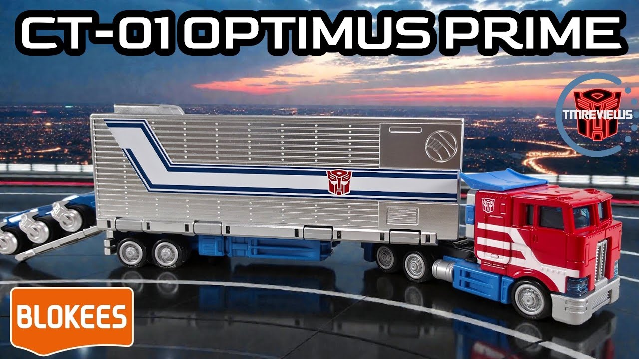 Unboxing & Review: @Blokees Transformers Wheels CT-01 Optimus Prime with Trailer