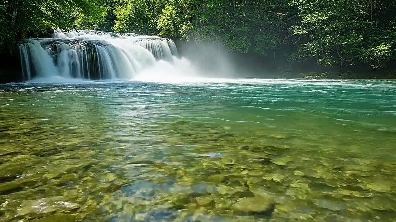 Gentle River Sounds for Sleep | Relaxing Nature Ambience to Calm Your Mind