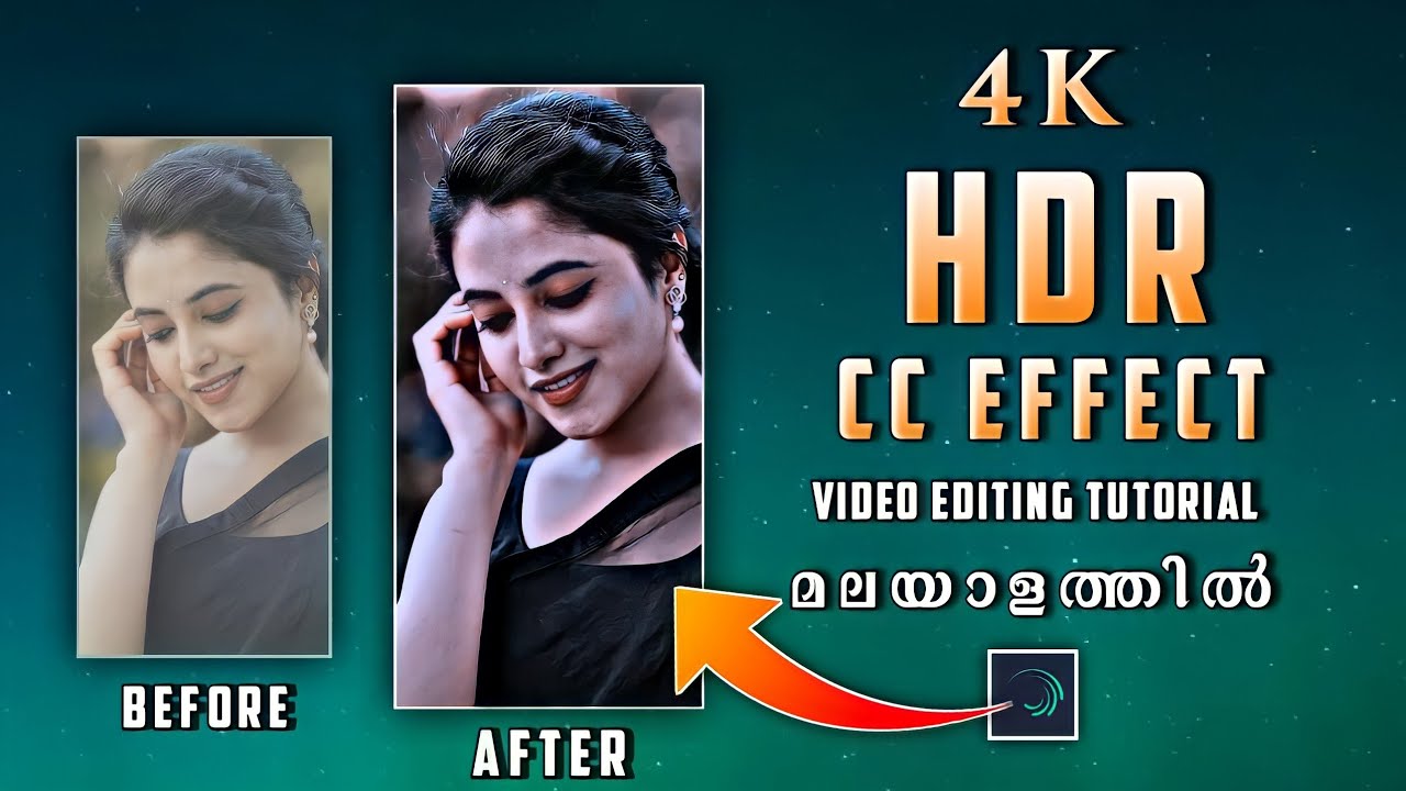 🔥Trending Perfect HDR CC Video Editing in alight motion Malayalam |Alight motion tutorial Malayalam