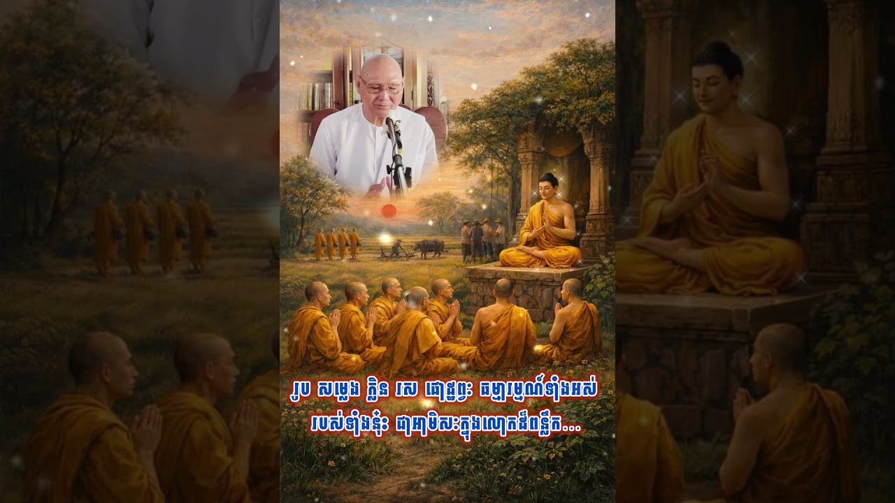 រូប​ សម្លេង​ ក្លិន​ រស​ ផោដ្ឋព្វៈ​ ធម្មារម្មណ៍ទាំងអស់របស់​ទាំងន៎ុះ​ ជាអាមិសៈក្នុងលោកដ៏ពន្លឹក….