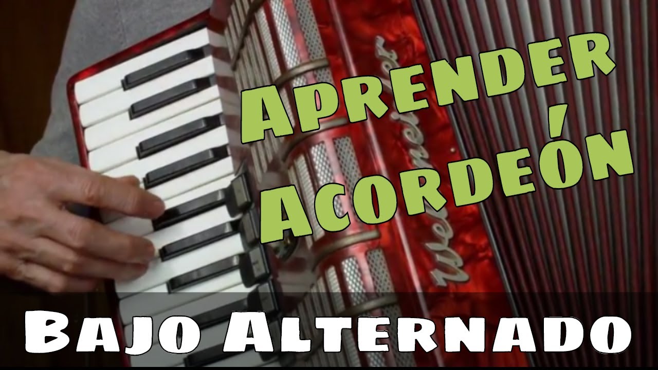CLASES DE ACORDEON - CLASE 19: El bajo alternado. Su aplicación a las tonalidades mayores.