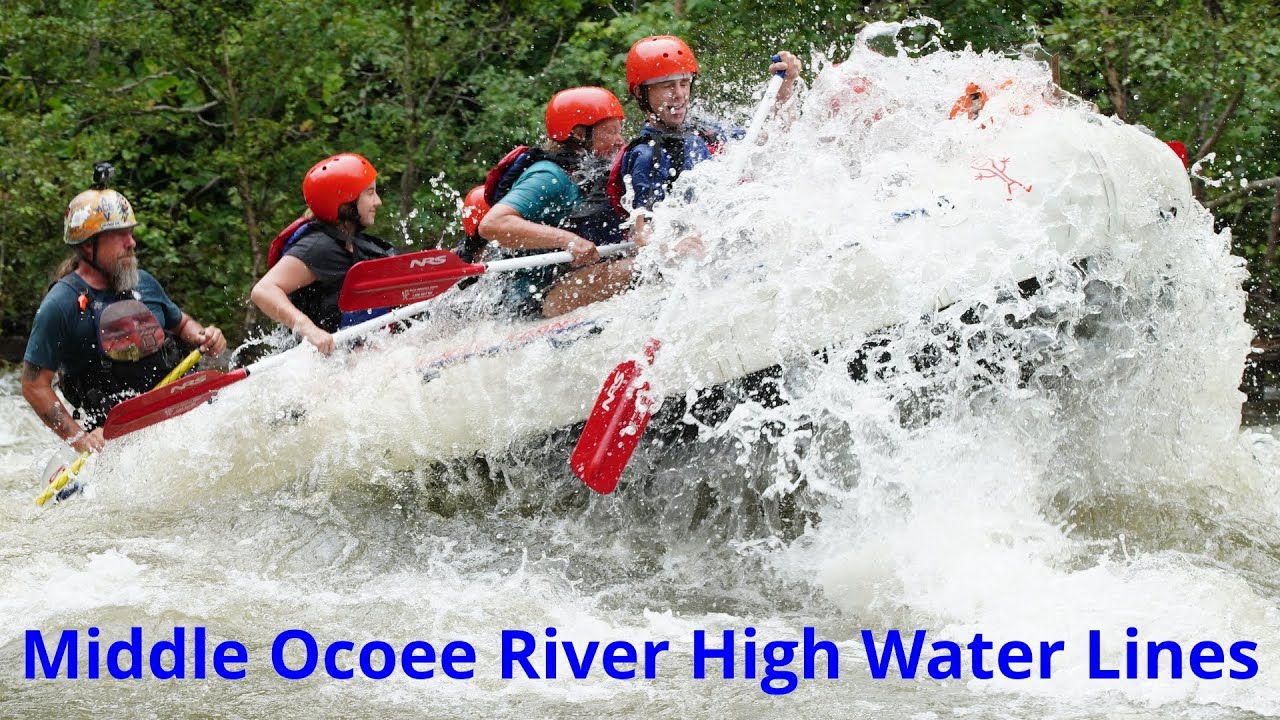 High Water Ocoee Rafting Guide: Running Lines at 2,800 CFS | Near Commercial Cutoff