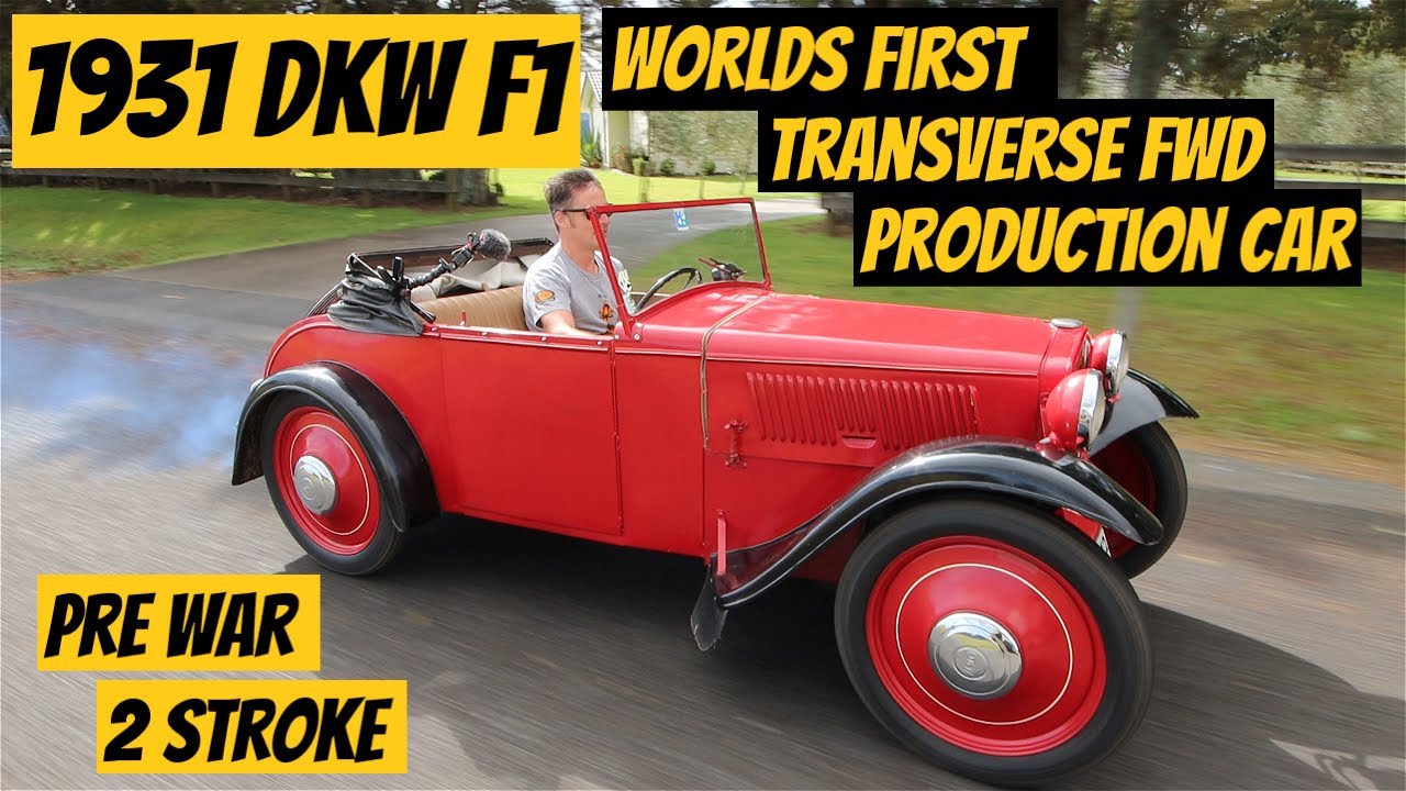 Worlds First FWD Transverse Engine Car is 2 STROKE! | 1931 DKW F1