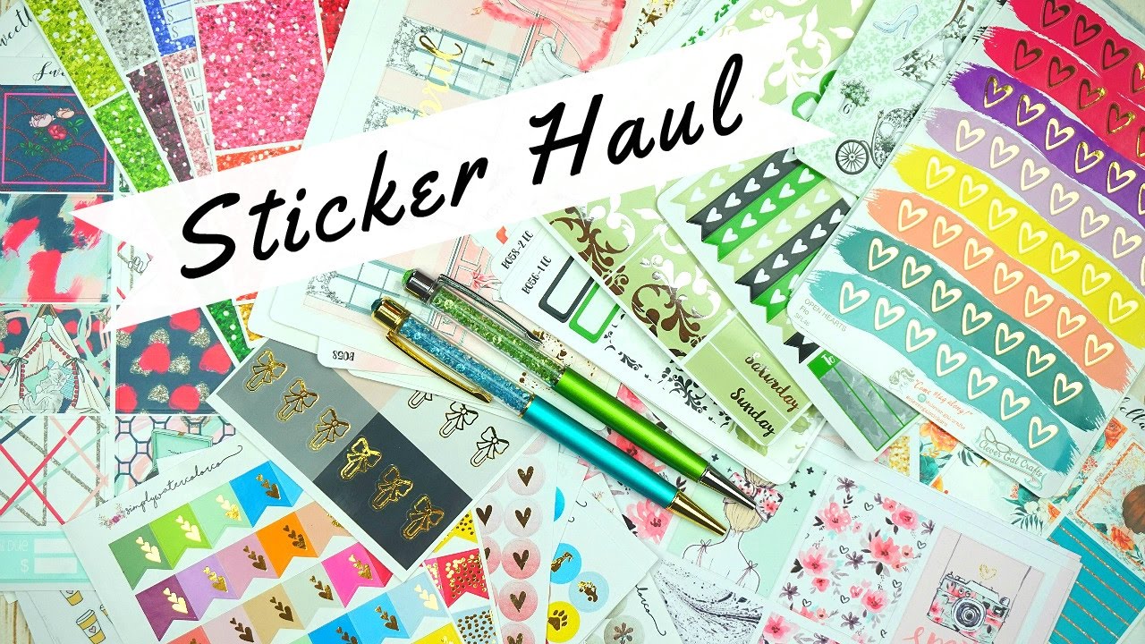 March Planner Sticker Haul (Etsy)