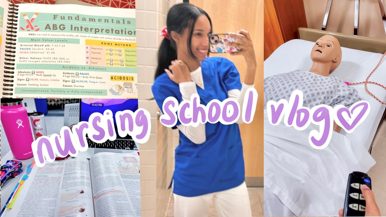 Week in the life of a NURSING STUDENT | new clinical hospital, exams