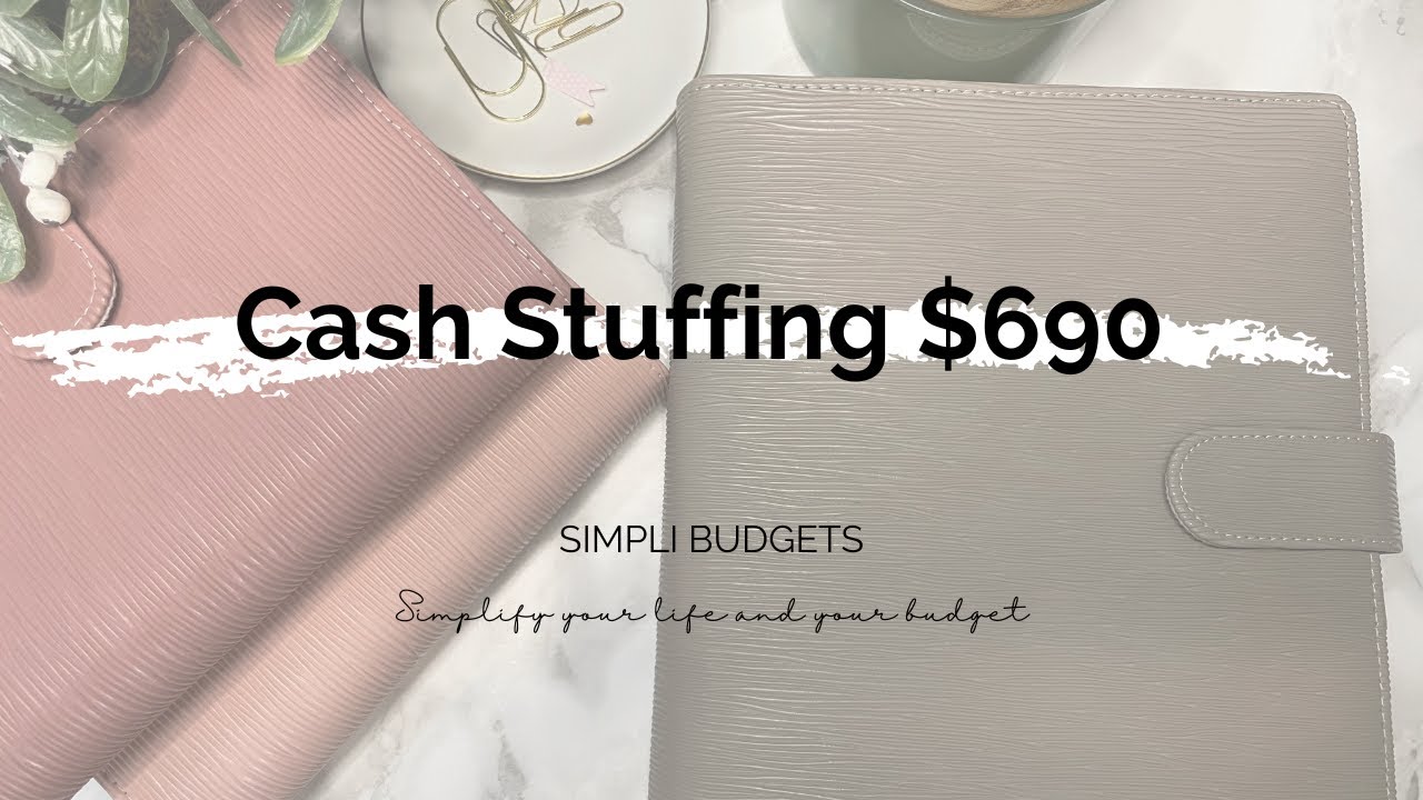 Cash Stuffing $690 | January 23rd #canadiancurrency #budgeting #cashstuffing