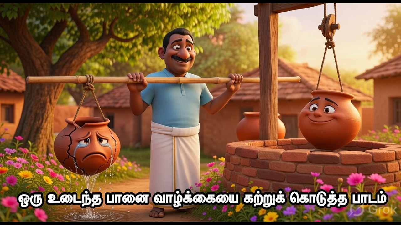 உடைந்த பானை சொன்ன வாழ்க்கையின் ரகசியம் 🌸 | Tamil Moral Story |Life Lesson