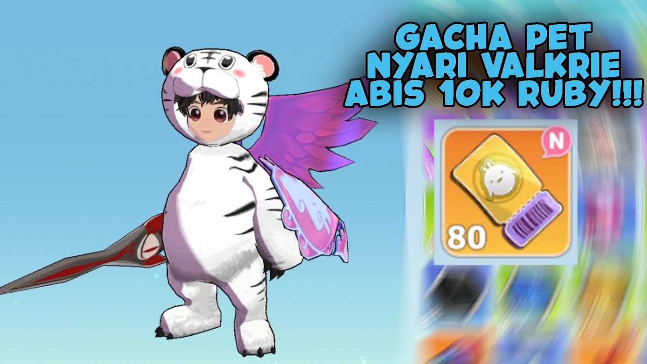 ABIS JUTAAN BUAT GACHA PET VALKRIE - Seal M Indonesia