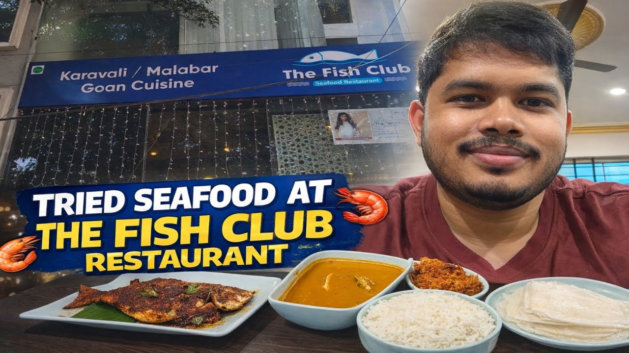 Tried Mangalorian food at the fish club Restaurant 