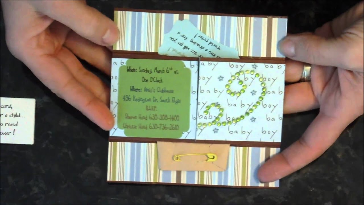 Never Ending Baby Shower Card
