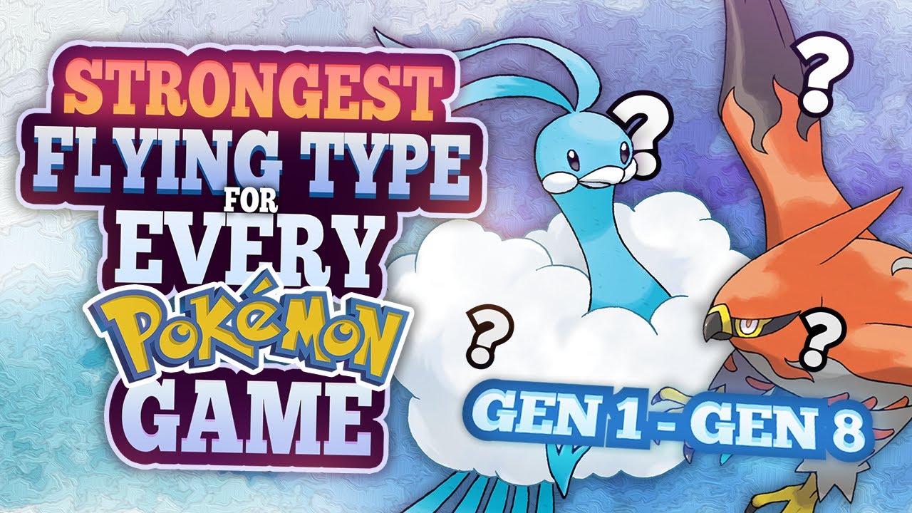The STRONGEST Flying Type to Use in EVERY Pokemon Game